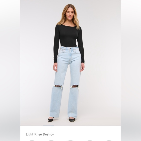 A&F high rise jeans - Picture 2 of 6